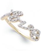 Wrapped Diamond Love Ring (1/6 Ct. T.w.) In Yellora, Created For Macy's