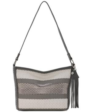 The Sak Indio Woven Leather Hobo