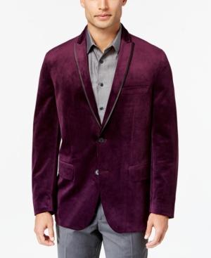I.n.c. Men's Rex Classic-fit Velvet Blazer, Created For Macy's