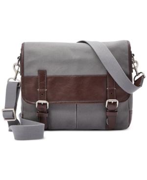 Fossil Bennett Canvas Small Messenger Bag