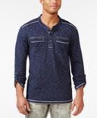 Inc International Concepts Armory Heathered Pullover Shirt, Only At Macy's