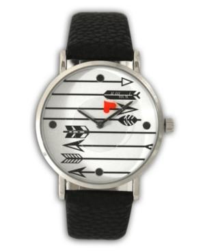 Love Arrows Leather Strap Watch