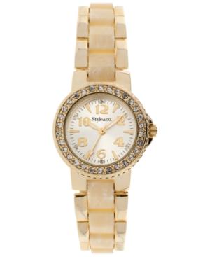 Style & Co. Watch, Women's Gold-tone Bracelet 30mm Sy030gbn