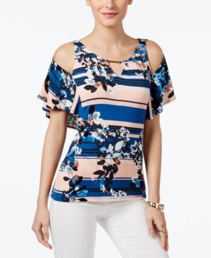 Thali Sodi Off-the-shoulder Printed Top, Only At Macy's