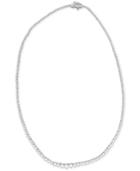 Diamond Collar Necklace (3 Ct. T.w.) In 14k White Gold