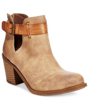 Roxy Laurel Cutout Ankle Booties Women's Shoes