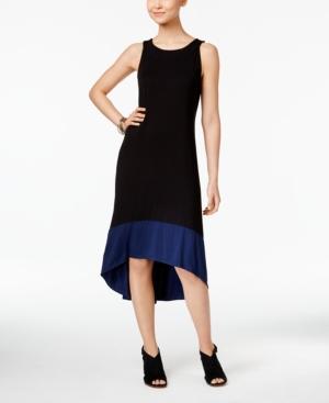Style & Co. Colorblocked High-low Dress, Created For Macy's