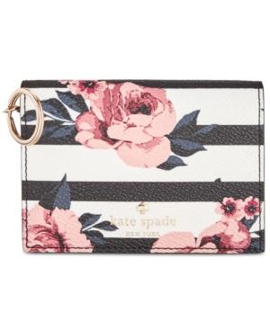 Kate Spade New York Hyde Lane Rose Stripe Wallet
