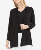 Vince Camuto Open-front Illusion Cardigan