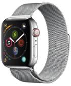 Apple Watch Series 4 Gps + Cellular, 44mm Stainless Steel Case With Milanese Loop