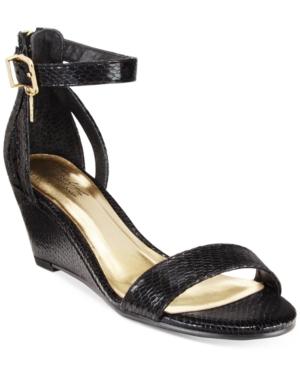 Thalia Sodi Areyana Two-piece Wedge Sandals, Only At Macy's Women's Shoes