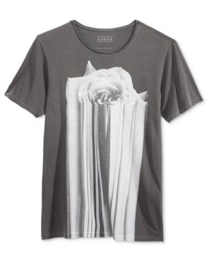 Guess Men's Fleur Blur Graphic-print T-shirt