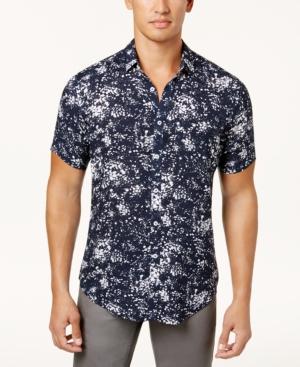 Inc International Concepts Men's Splatter-print Shirt, Created For Macy's