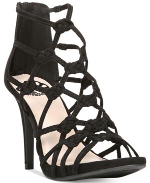 Fergalicious Huntress Caged Dress Sandals Women's Shoes