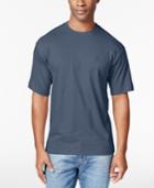 Newport Blue Short-sleeve Embroidered Palm Tree T-shirt