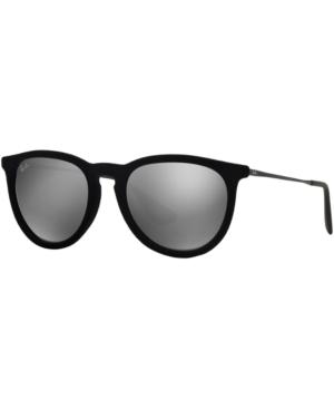 Ray-ban Velvet Erika Mirrored Sunglasses, Rb4171 54