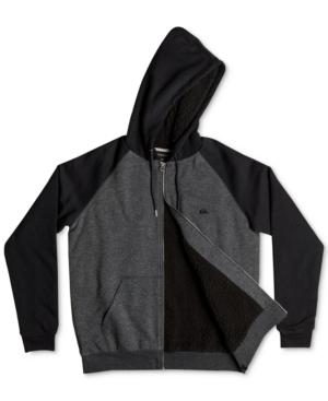 Quiksilver Men's Block Outback Sherpa Full-zip Hoodie