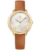Tommy Hilfiger Women's Casual Sport Brown Leather Strap Watch 36mm 1781784, A Macy's Exclusive Style