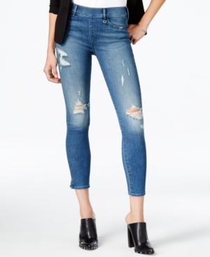 True Religion Runway Ripped Skinny Jeans