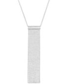 Giani Bernini Long Length Tassel Necklace In Sterling Silver, Only At Macy's