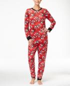 Mickey Mouse Plaid Jumpsuit