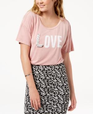 True Vintage Applique Love-graphic T-shirt