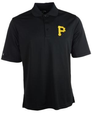 Antigua Men's Pittsburgh Pirates Extra Lite Polo