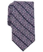 Bar Iii Men's Beddington Floral Skinny Tie, Created For Macy's