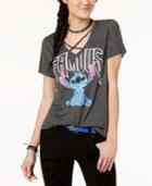 Freeze 24-7 Juniors' Strappy Stitch Graphic T-shirt