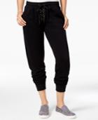 Material Girl Active Juniors' Lace-up Sweatpants