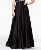 Sequin Hearts Juniors' Taffeta A-line Skirt