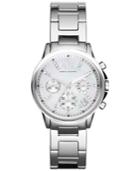 Ax Armani Exchange Women's Chronograph Stainless Steel Bracelet Watch 36mm Ax4324