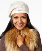 Calvin Klein Shaker Stitch Beret