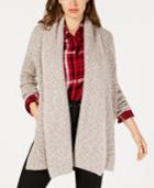 Guess Draped Open-front Cardigan Sweater