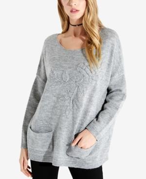 Karen Kane Embroidered Sweater