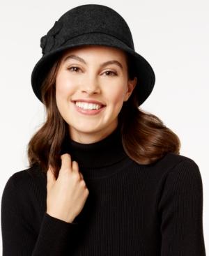 Nine West Felt Self Flower Cloche