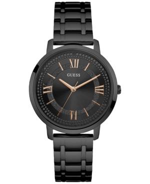 Guess Women's Black Stainless Steel Bracelet Watch 40mm U0933l4