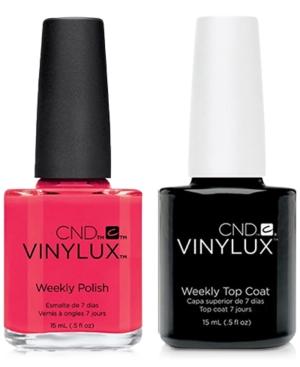 Creative Nail Design Vinylux Ecstasy Nail Polish & Top Coat (two Items), 0.5-oz, From Purebeauty Salon & Spa