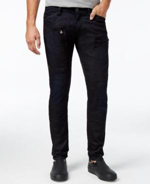 G-star Raw Men's Powel Super-slim Fit Stretch Cargo Jeans
