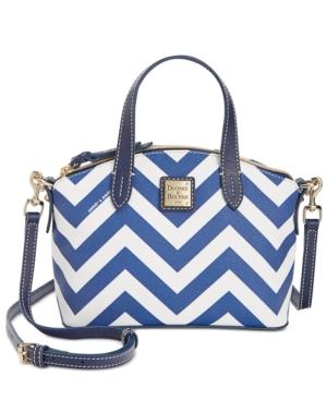 Dooney & Bourke Chevron Mini Ruby Satchel