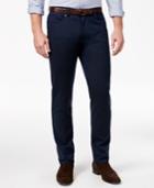 Calvin Klein Men's Slim-fit Micro-pattern Pants