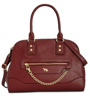 Emma Fox Caitlin Double Zip Satchel