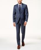 Ben Sherman Men's Slim-fit Denim Comfort Stretch Suit