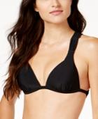 Hula Honey Macrame-back Push-up Bikini Top, Available In D/dd Women's Swimsuit