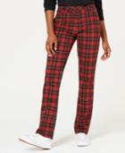 Dickie's Plaid Straight-leg Pants