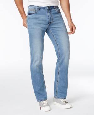 Calvin Klein Jeans Men's Slim-straight Fit Stretch Streak Chill Wash Jeans