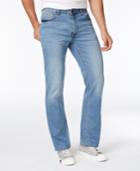 Calvin Klein Jeans Men's Slim-straight Fit Stretch Streak Chill Wash Jeans