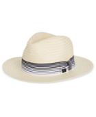 Sean John Men's Grosgrain Panama Hat