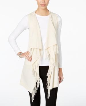 G.h. Bass & Co. Draped Fringe Vest