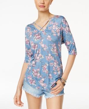 Ultra Flirt Juniors' Strappy Top